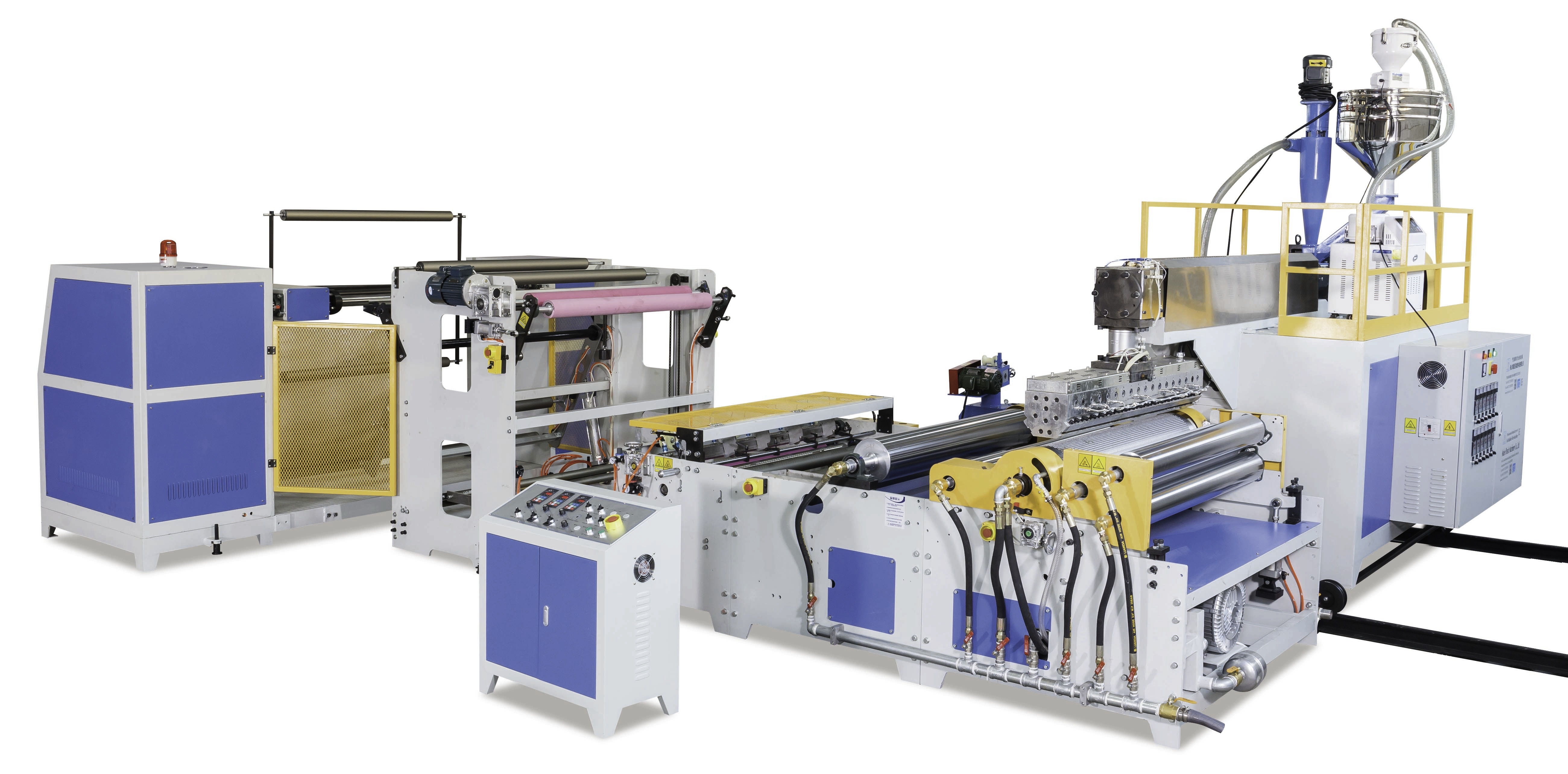 2-Layer Air Bubble Film Machine (Single Extruder)