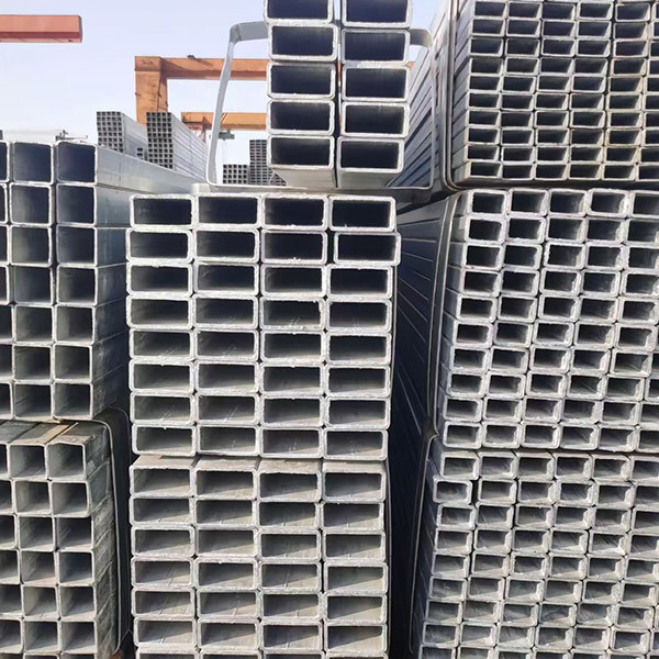Q355/S355JR/A500 Grade B Grade C Galvanized rectangular pipe