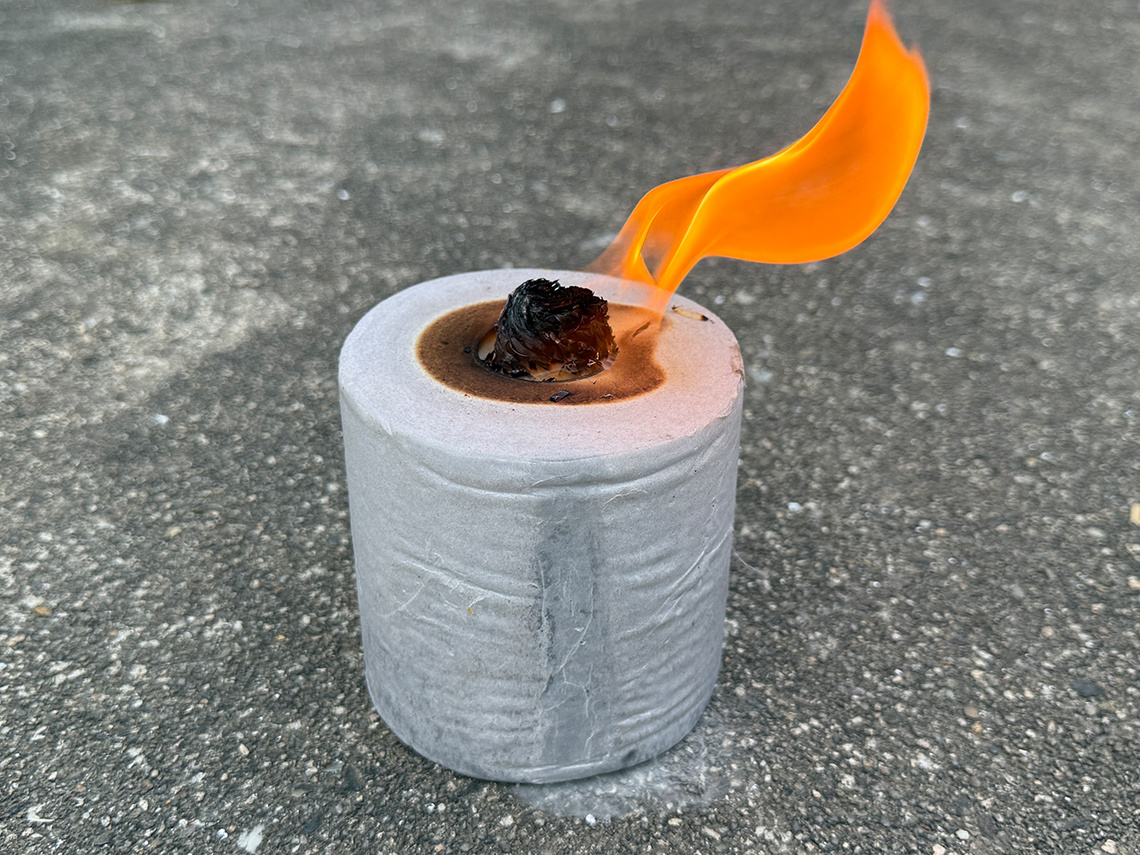 waxed paper roll