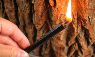 Safely extinguishing a camp torch after use is a critical step in avoiding fire hazards.