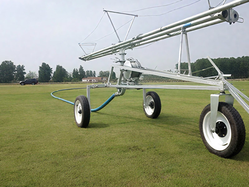 Truss style sprinkler irrigation system