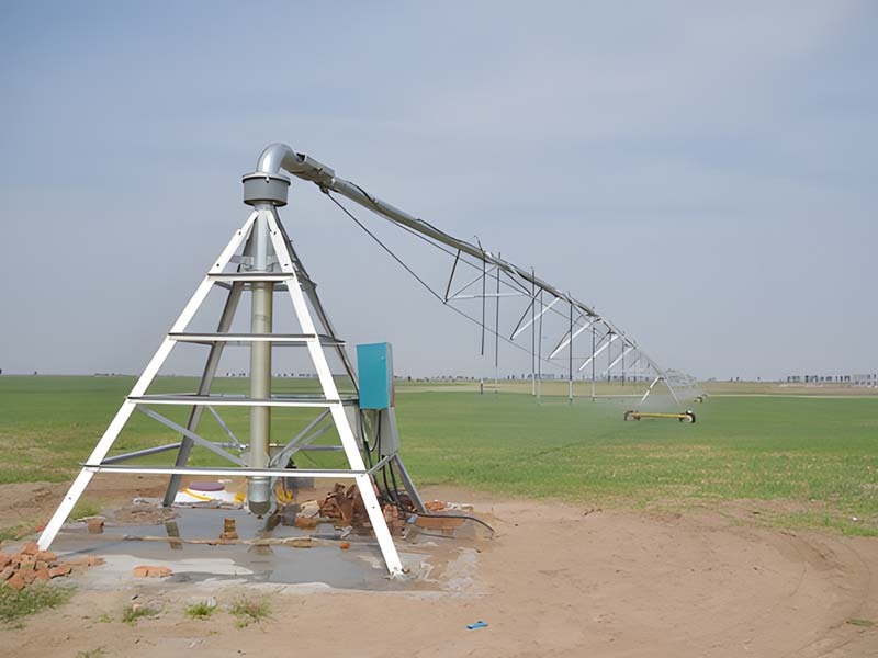 Pointer type sprinkler irrigation machine