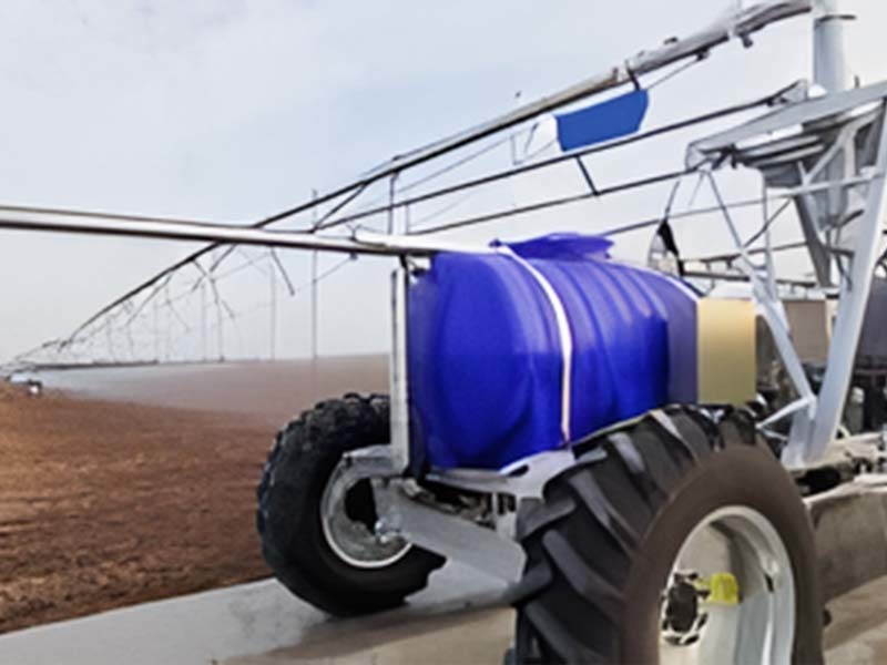 Four Whee Lateral Movement Irrigation System