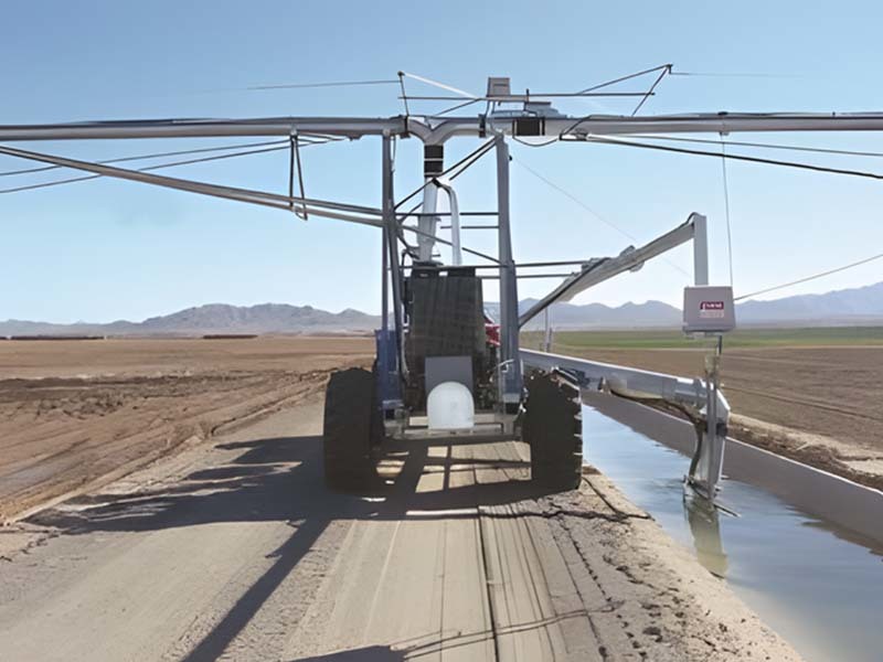 Four Wheel lateral move irrigation system