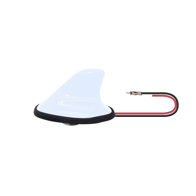 Shark fin radio antenna