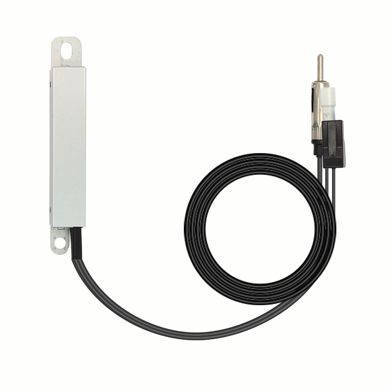 Glass amplifier antenna