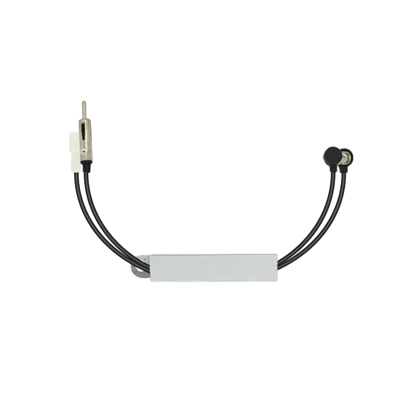 Glass amplifier antenna