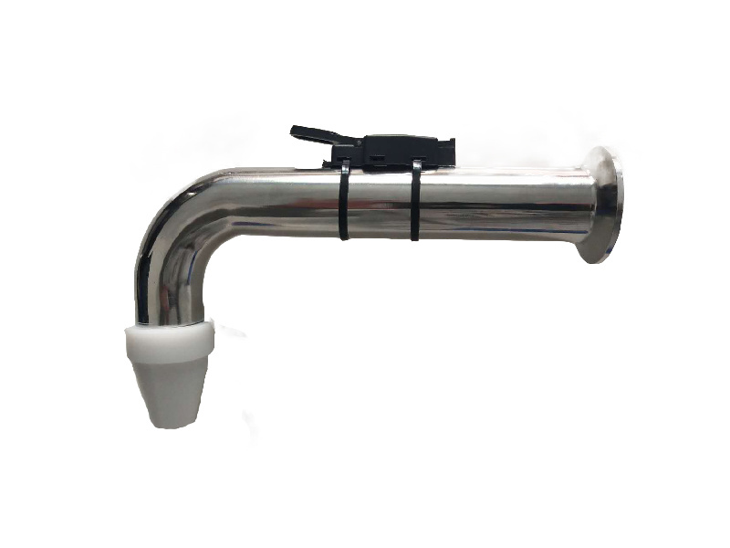 Holding the dispensing gun A