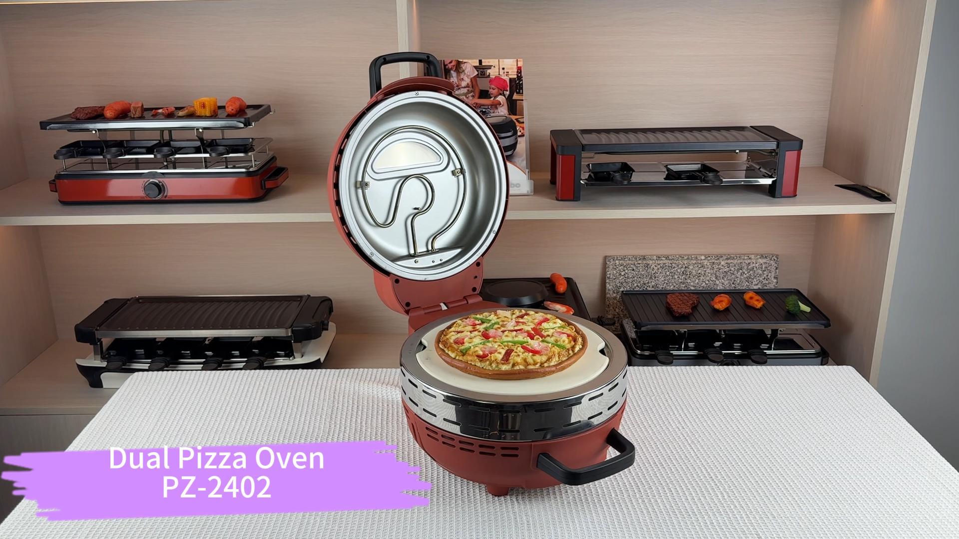 KINBO Dual Pizza Oven PZ-2402