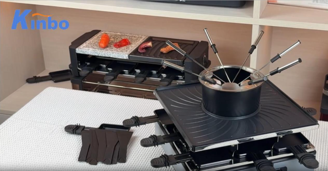 KINBO Indoor Electric Grill Fondue KB8027