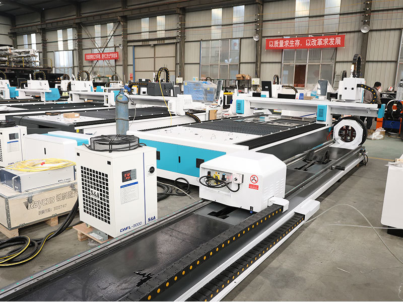 KF-T Series Dual Used Fiber Laser Cutting Machine