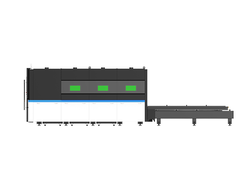 KP Series Full Closed Fiber Laser Cutting Machine