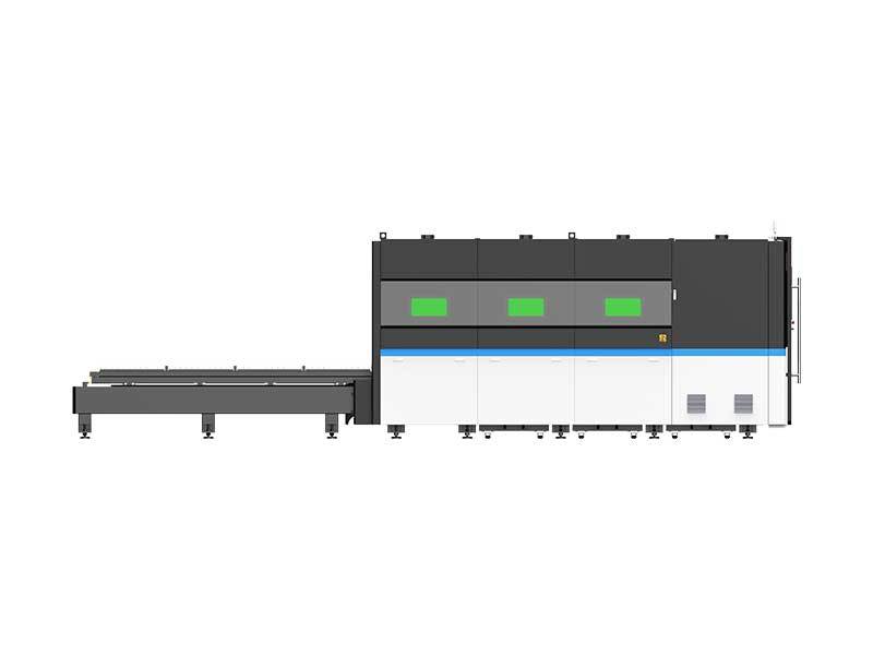 KP Series Full Closed Fiber Laser Cutting Machine