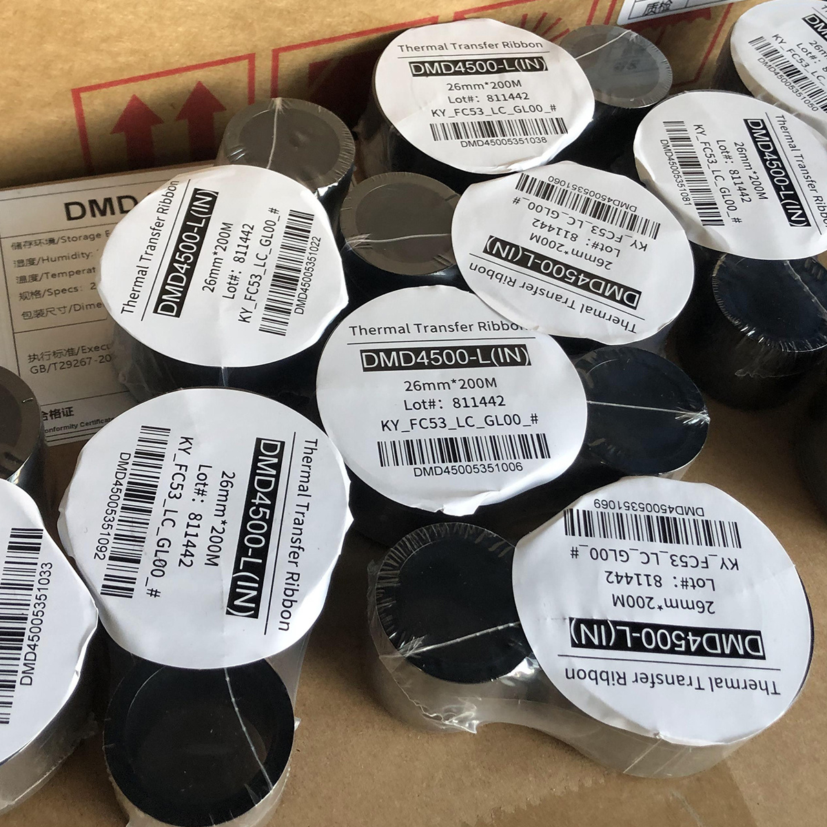HPRT 26mm tto ribbons DMD4500