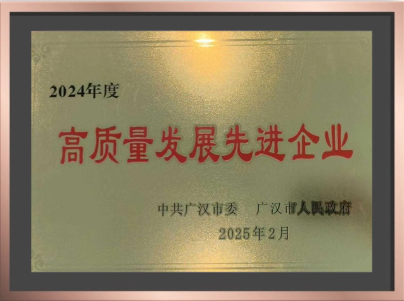 高质量发展先进企业