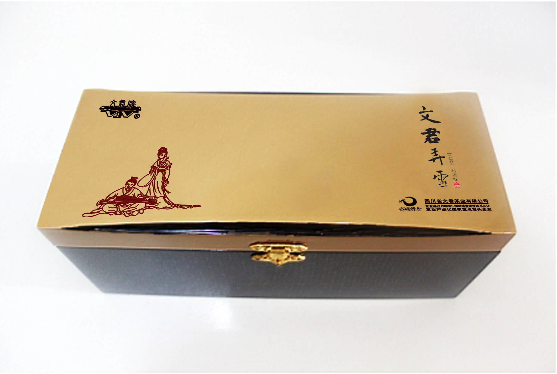 200文君弄雪精品木盒