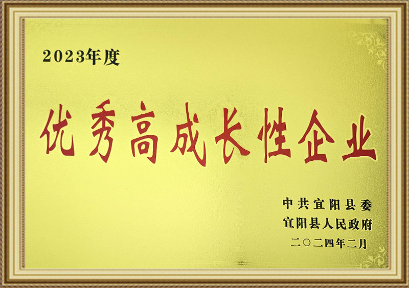 优秀高成长性企业