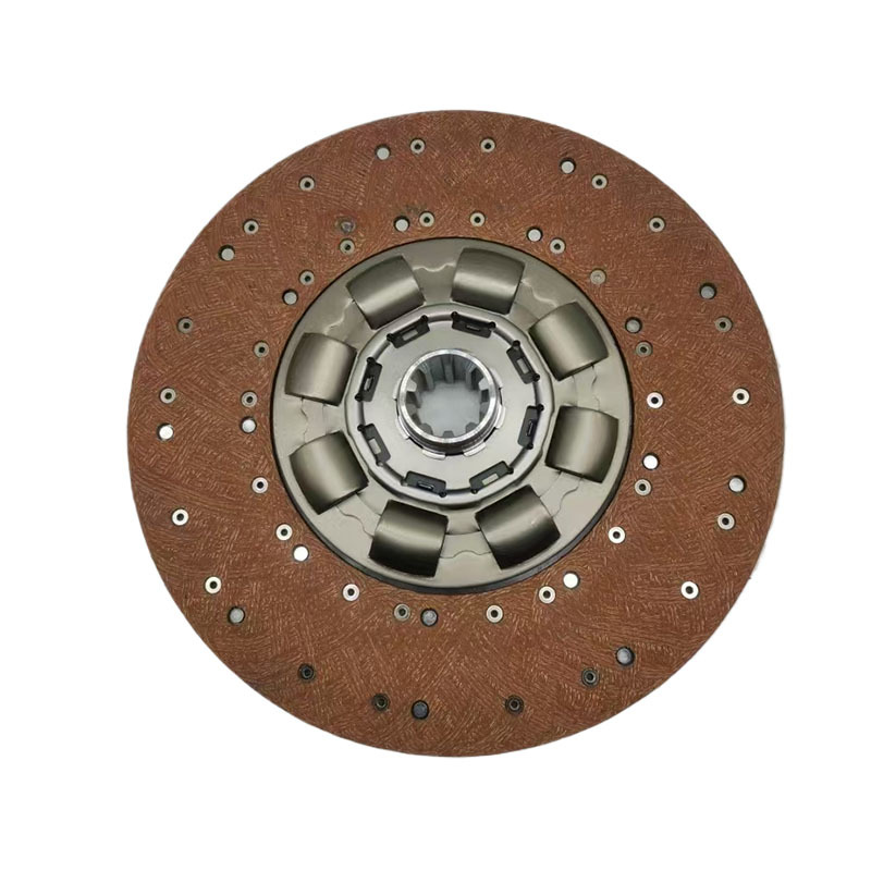 Big six spring three-level shock-absorbing clutch plate pressure plate assembly