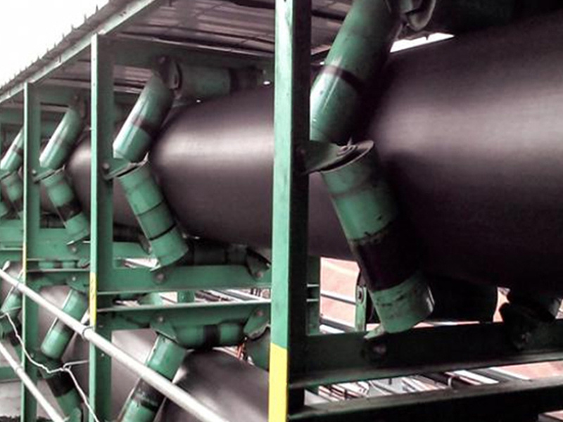 Pipe conveyor belt