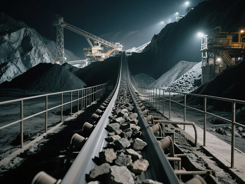 Cold resistant conveyor belt