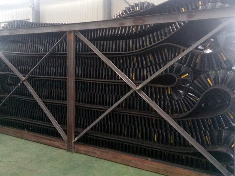 Sidewall conveyor belt