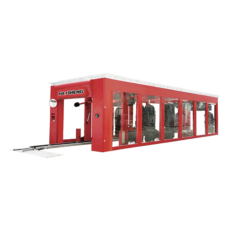 Tunnel type 14 brush car washing machine