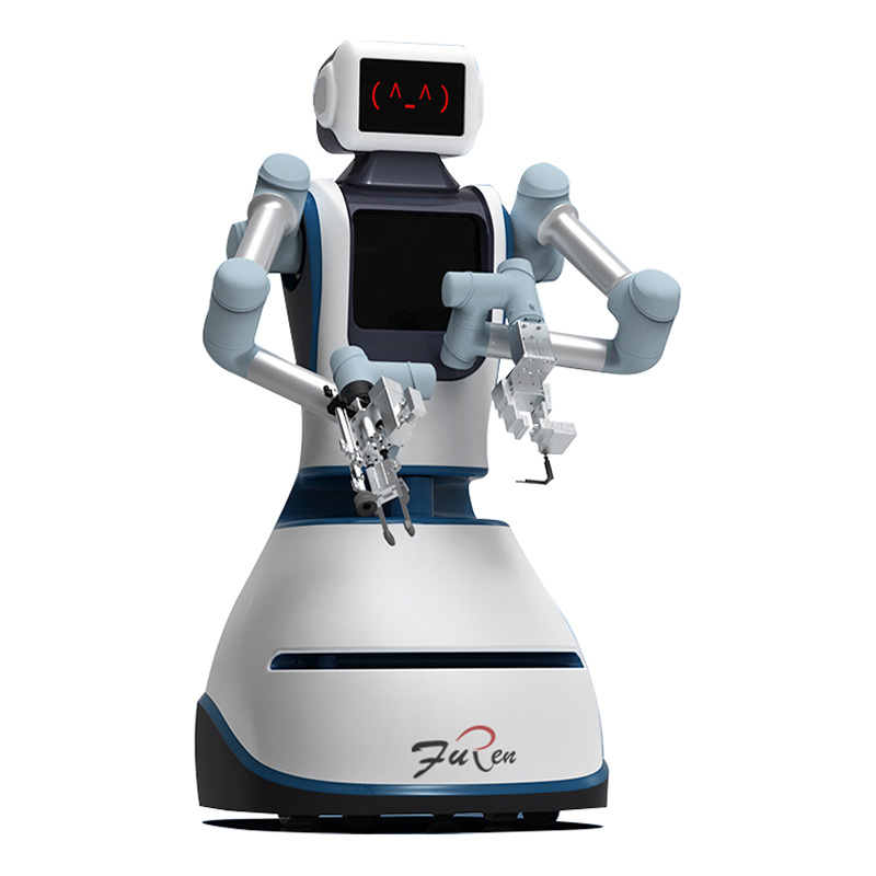 Double-armed AI refueling robot
