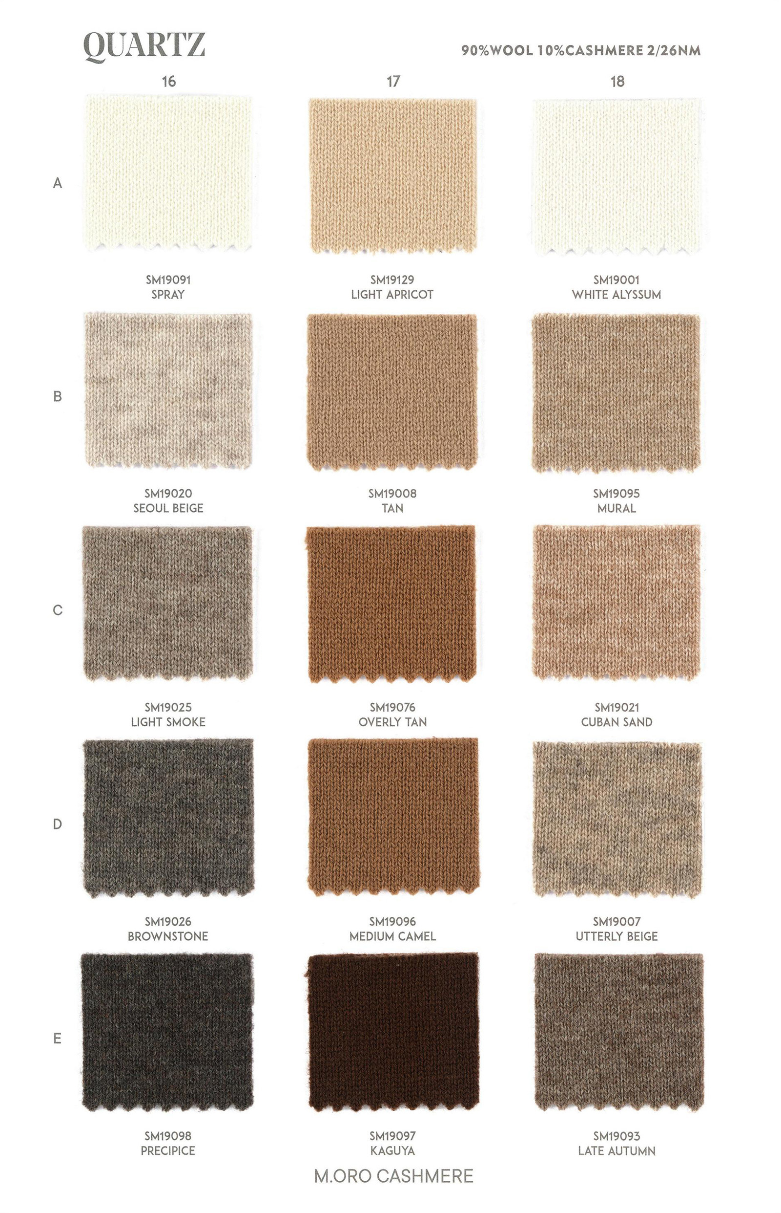 M.ORO CASHMERE OUARTZ+CHUNKY