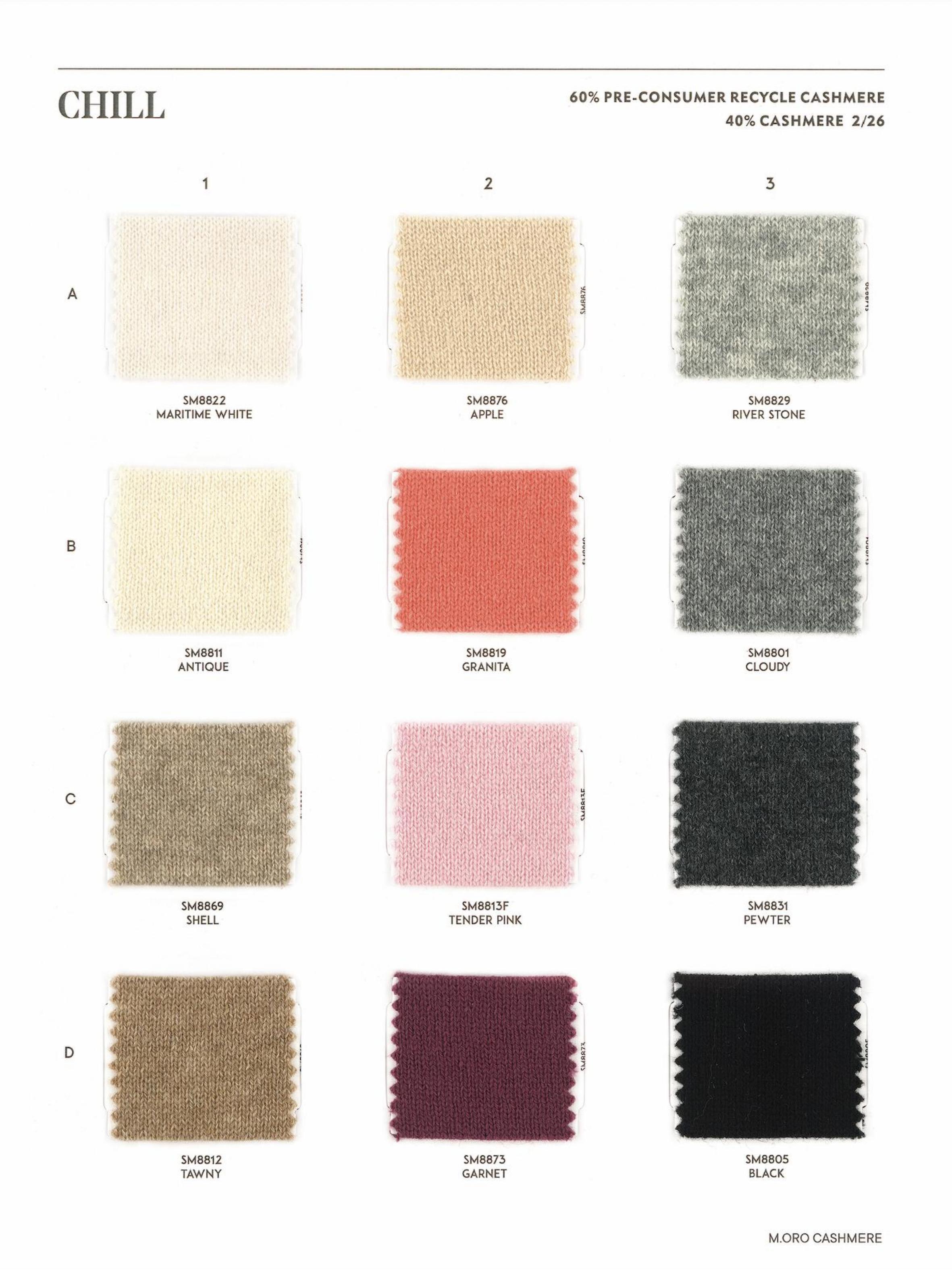 M.ORO CASHMERE CHILL