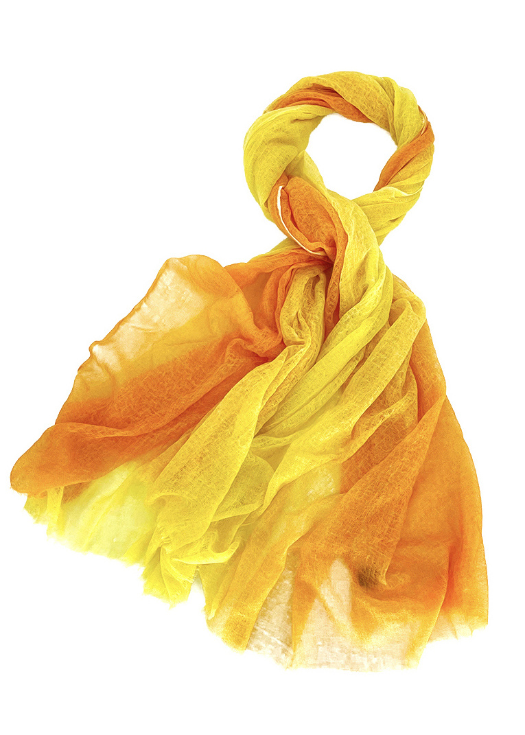 BIG SIZE TIE DYE WORSTED CASHEMRE SCARF