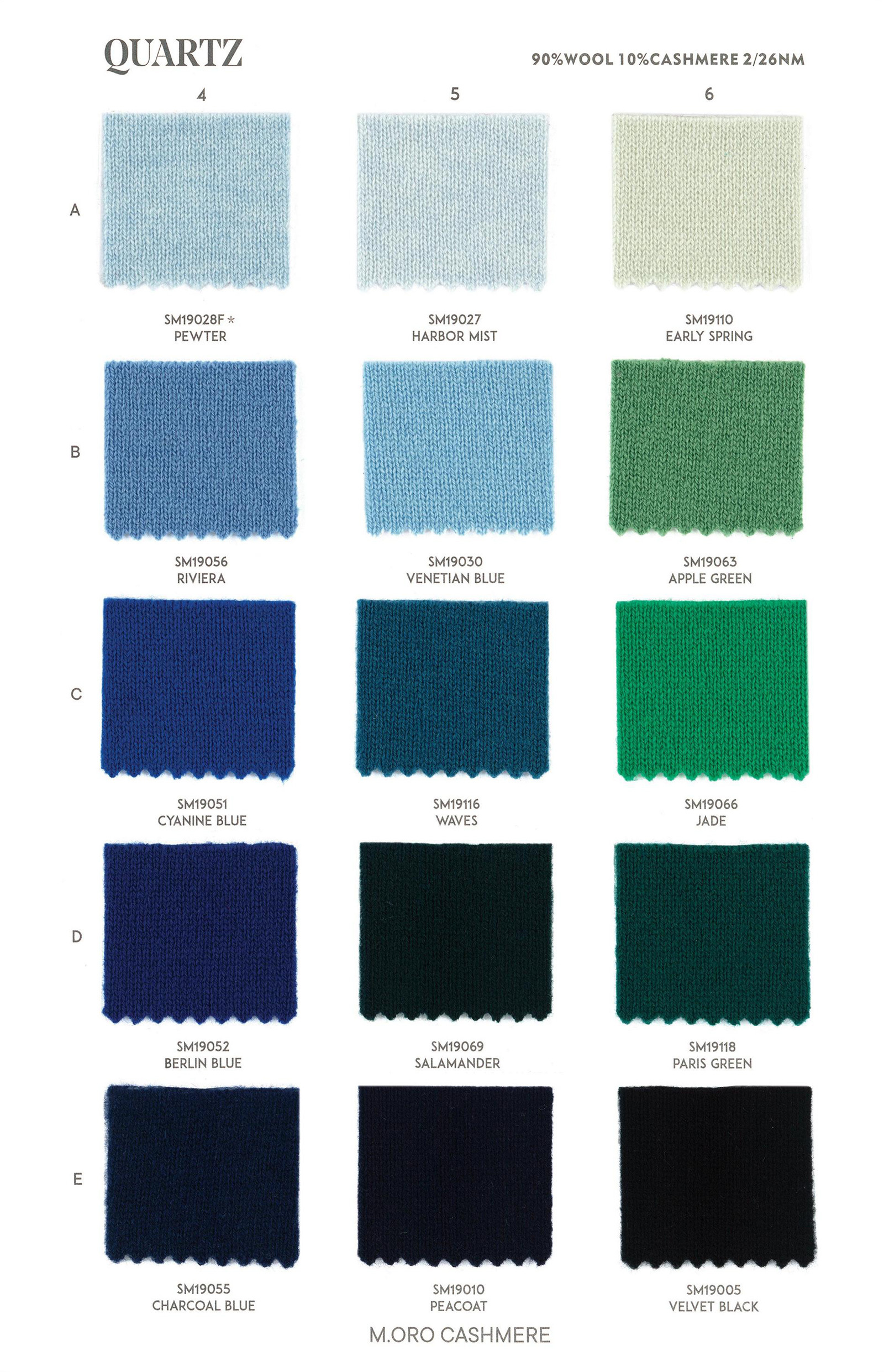 M.ORO CASHMERE OUARTZ+CHUNKY