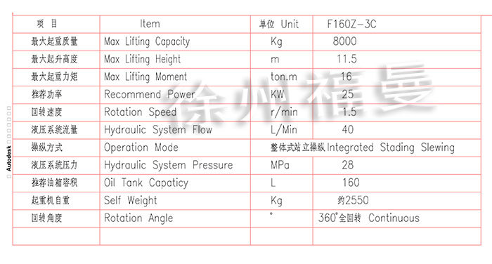 F500S-3CT 船用起重機(jī)