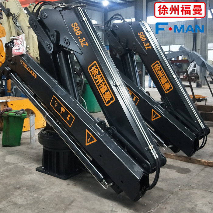 福曼6.3噸折臂履帶平板吊 多功能鐵路軌道平板吊廠(chǎng)家定制