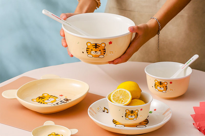 可愛巧虎餐具