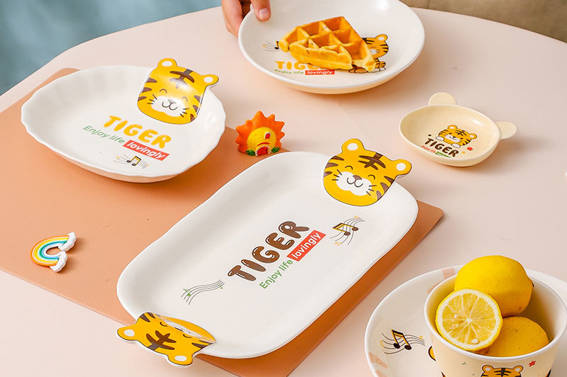 可愛巧虎餐具