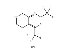 5,6,7,8-四氢-2,4-双(三氟甲基)吡啶并[3,4-D]嘧啶盐酸盐