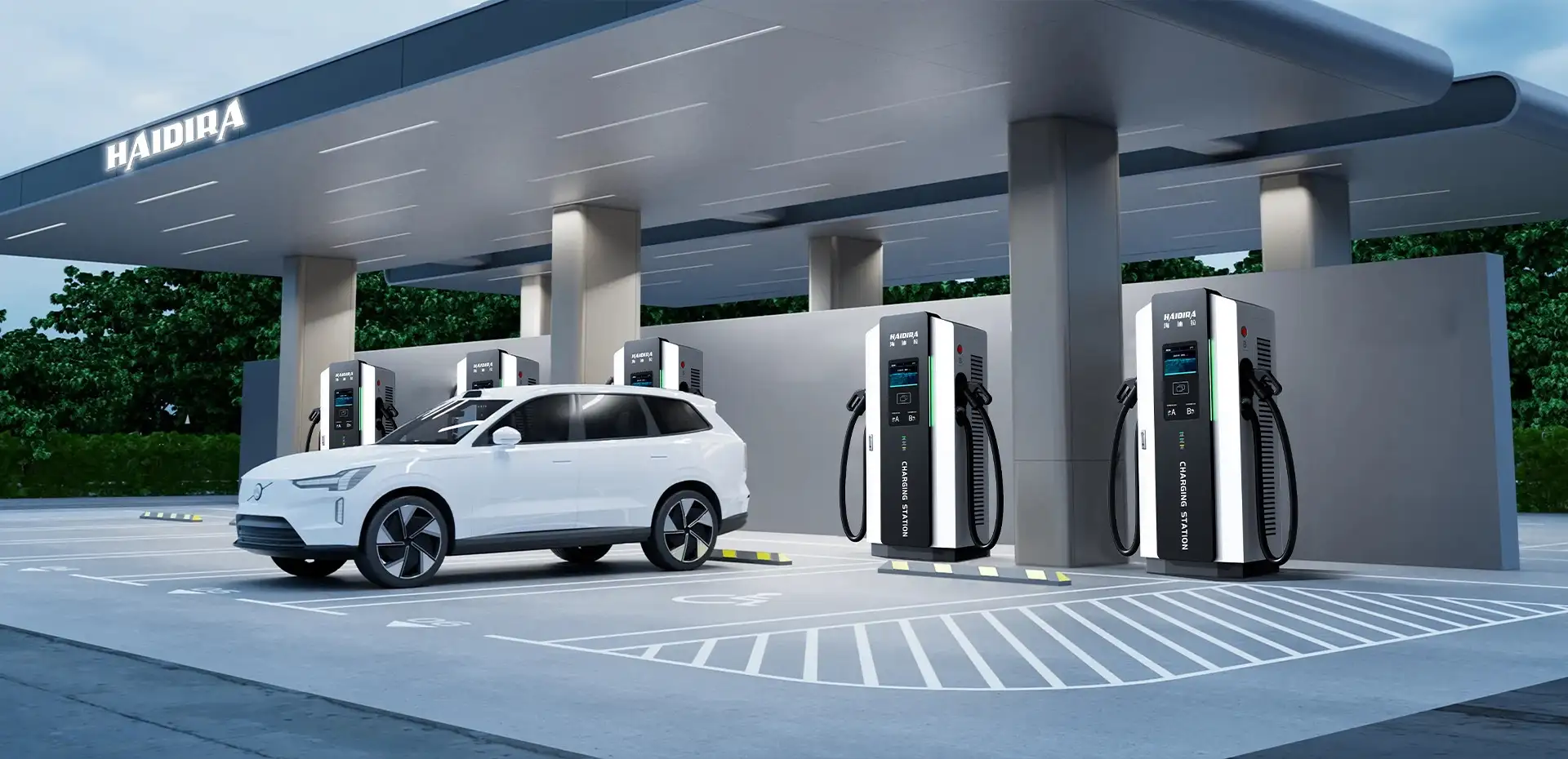 Public DC fast charging