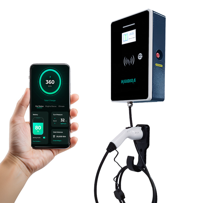 How Wall-Mounted EV Charging Piles Facilitate Seamless Electric Travel