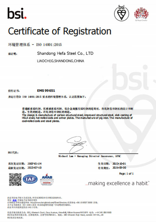 Certificate of Registration