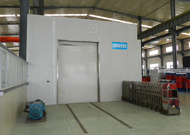 Partial discharge noise detection room