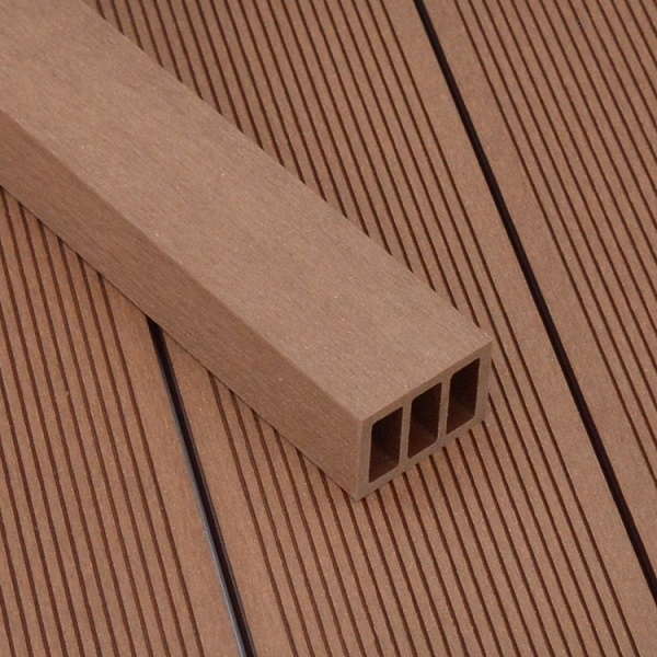 WPC Louver W60*T40mm Red Brown