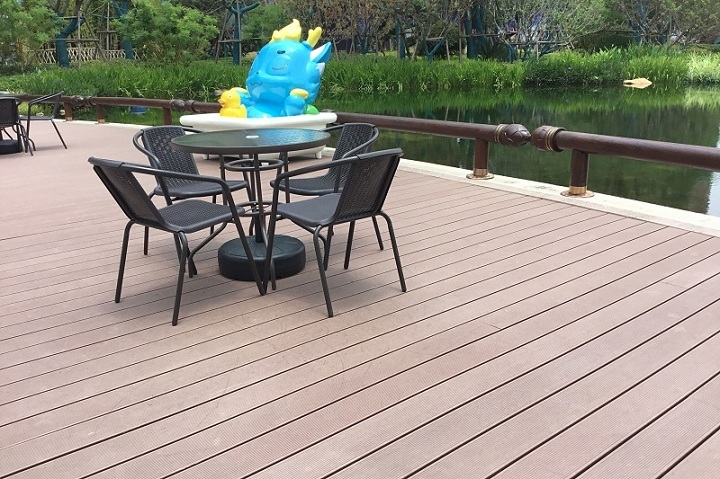 Garden Bamboo Plastic Composite Decking/ Flooring