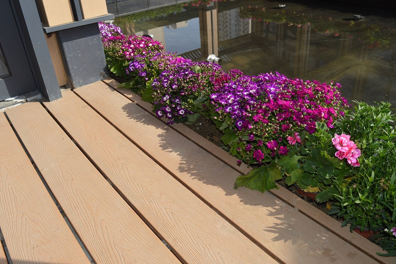 Outdoor WPC Embossing Decking
