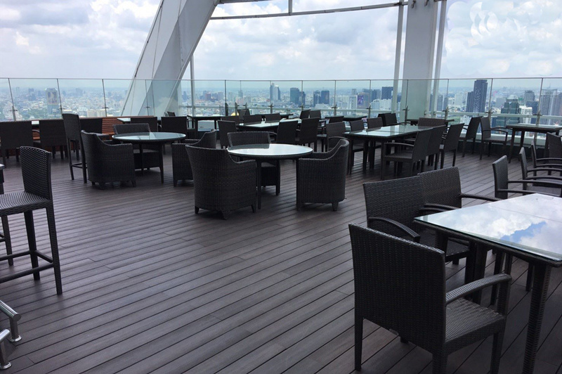 Balcony Anti-UV WPC Decking/ Flooring
