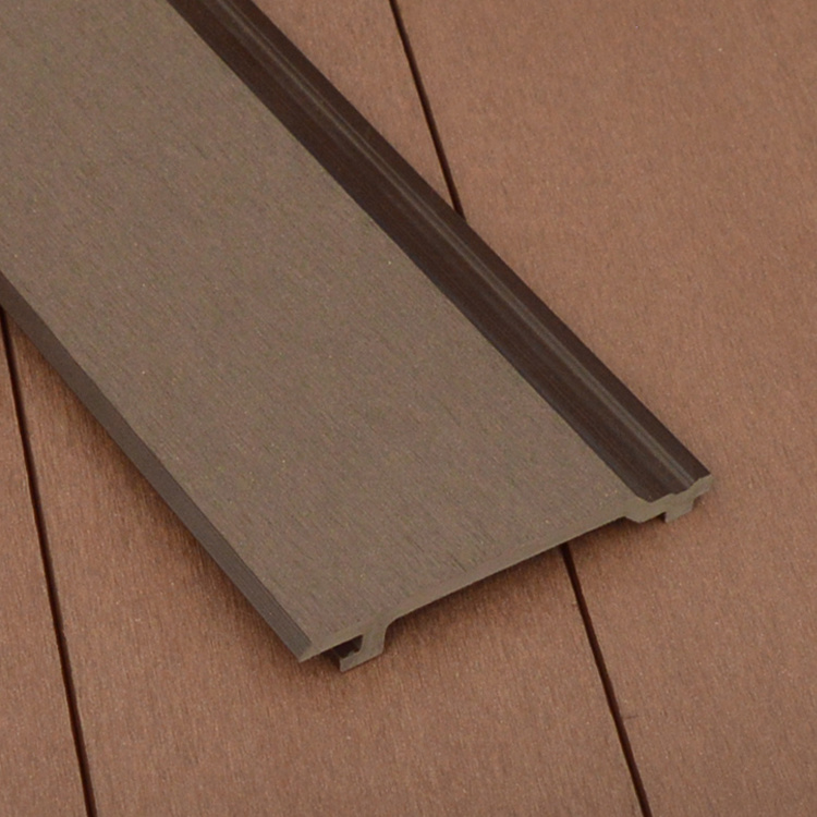 Panel de pared de plástico de madera para exteriores