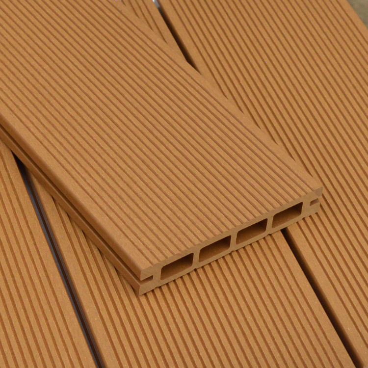 Piso de madera plástico con agujero cuadrado K25-150-2