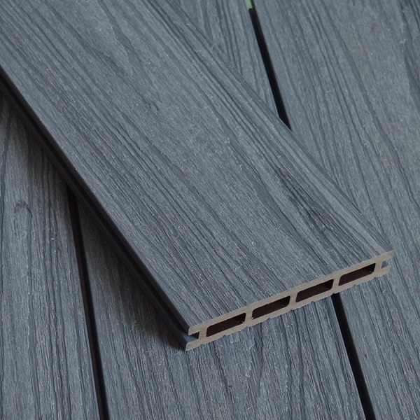 Piso de madera de plástico coextruido con orificio cuadrado K21-140-2