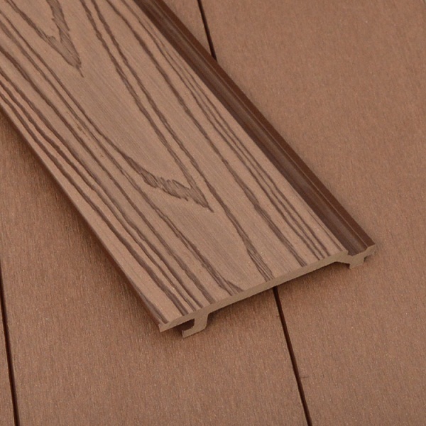 WPC Embossing Siding W140×T20mm Red Brown