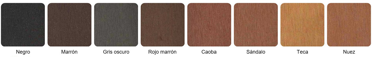Panel de pared con hebilla de madera plástica de coextrusión