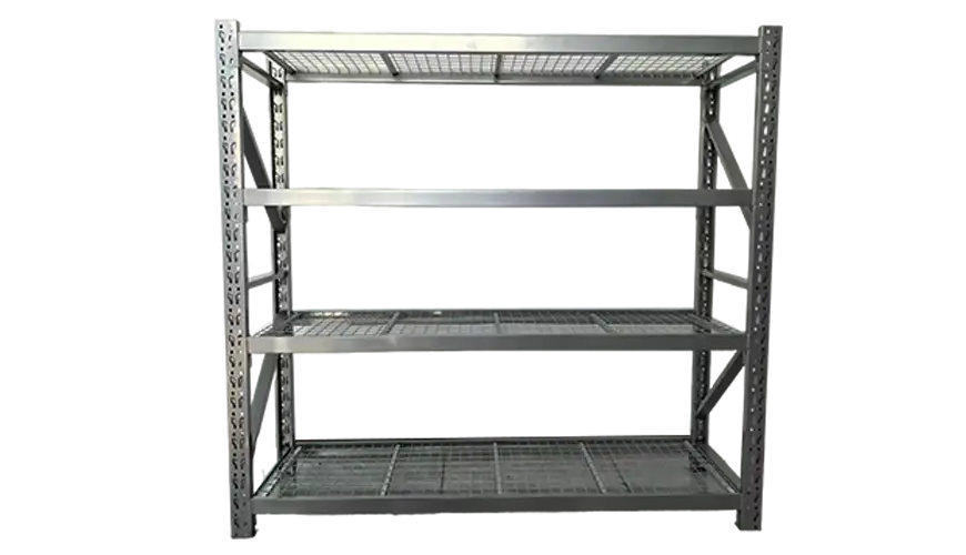 Iron mesh racking